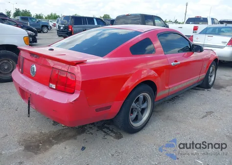 2007 Ford Mustang V6 Deluxe/V6 Premium from USA, damaged, VIN 1ZVHT80N775363507